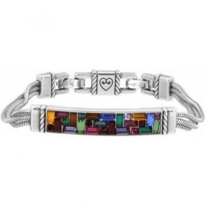 Brighton Swarovski Crystal Stained Glass Bracelet